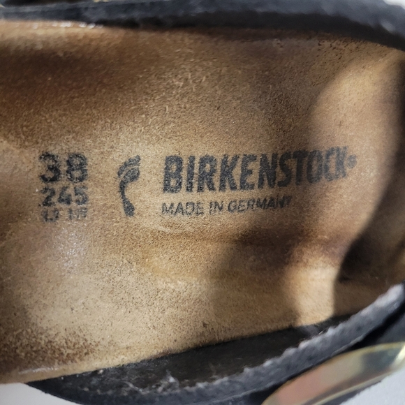 Birkenstock Arizona Shiny Pithon Sandals. - Picture 9 of 10